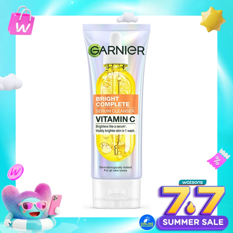 Garnier Bright Complete Vitamin C Serum Cleanser 100ml