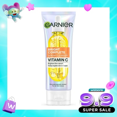 GARNIER - Garnier Bright Complete Vitamin C Serum Cleanser 100ml image