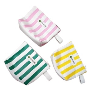 GWP GARNIER STRIPE POUCH RANDOM COLOUR