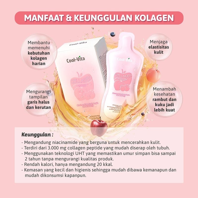 Coolvita Premium Collagen Ready to Drink 45ml (Sachet)