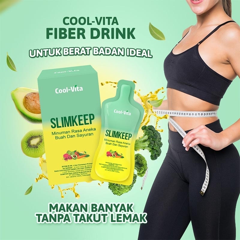 Coolvita Slimkeep Detox Ready to Drink 45ml (Sachet)