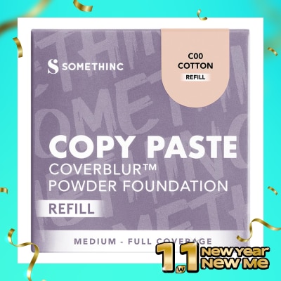 SOMETHINC Somethinc Refill Copy Paste CoverBlur Powder Foundation C00 Cotton