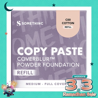 SOMETHINC Somethinc Refill Copy Paste CoverBlur Powder Foundation C00 Cotton