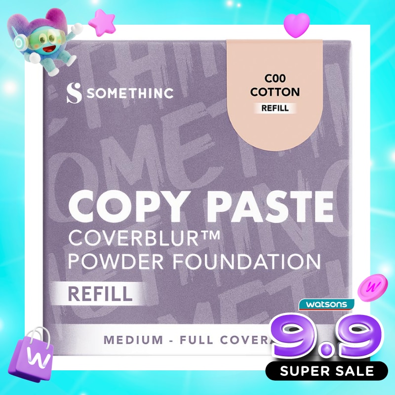 Somethinc Refill Copy Paste CoverBlur Powder Foundation C00 Cotton image