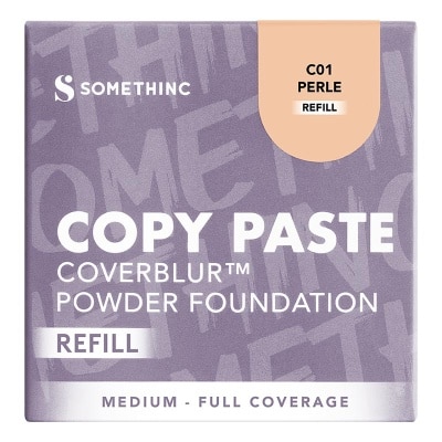 SOMETHINC Somethinc Refill Copy Paste CoverBlur Powder Foundation C01 Perle