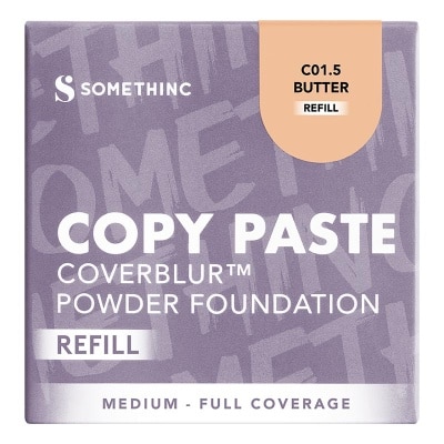 SOMETHINC Somethinc Refill Copy Paste CoverBlur Powder Foundation C01.5 Butter