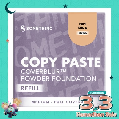 SOMETHINC Somethinc Refill Copy Paste CoverBlur Powder Foundation N01 Nina