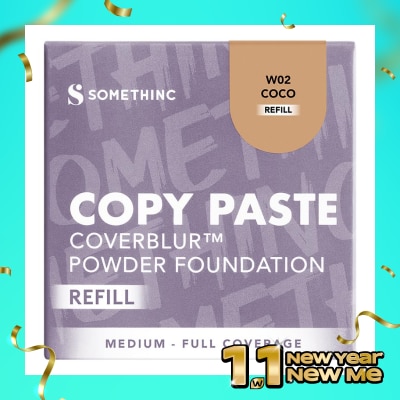 SOMETHINC Somethinc Refill Copy Paste CoverBlur Powder Foundation W02 Coco
