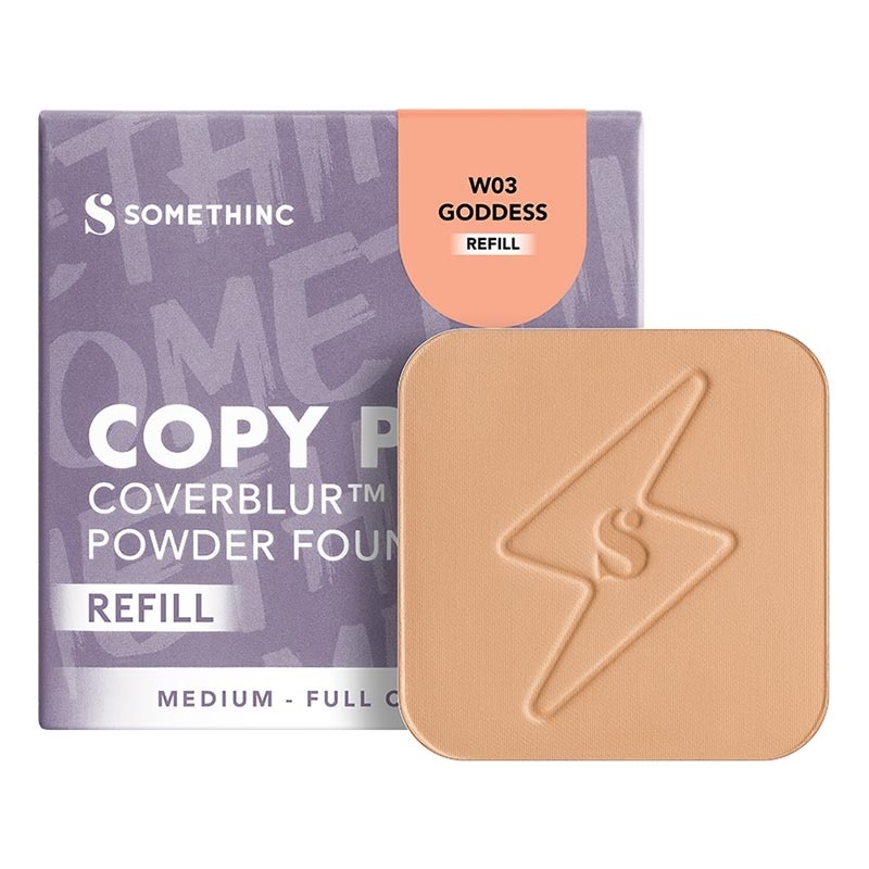 Somethinc Refill Copy Paste CoverBlur Powder Foundation W03 Goddess