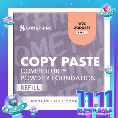 SOMETHINC Somethinc Refill Copy Paste CoverBlur Powder Foundation W03 Goddess