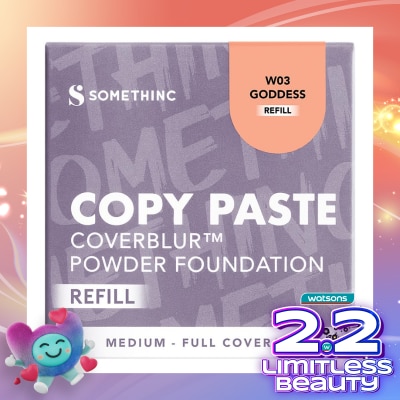 SOMETHINC Somethinc Refill Copy Paste CoverBlur Powder Foundation W03 Goddess