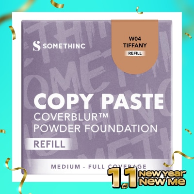 SOMETHINC Somethinc Refill Copy Paste CoverBlur Powder Foundation W04 Tiffany