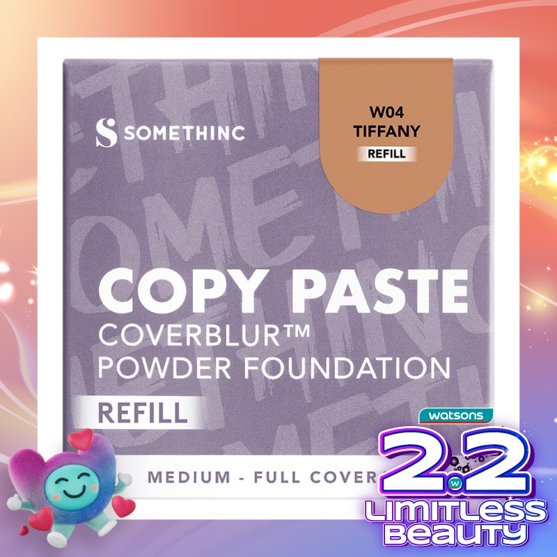Somethinc Refill Copy Paste CoverBlur Powder Foundation W04 Tiffany