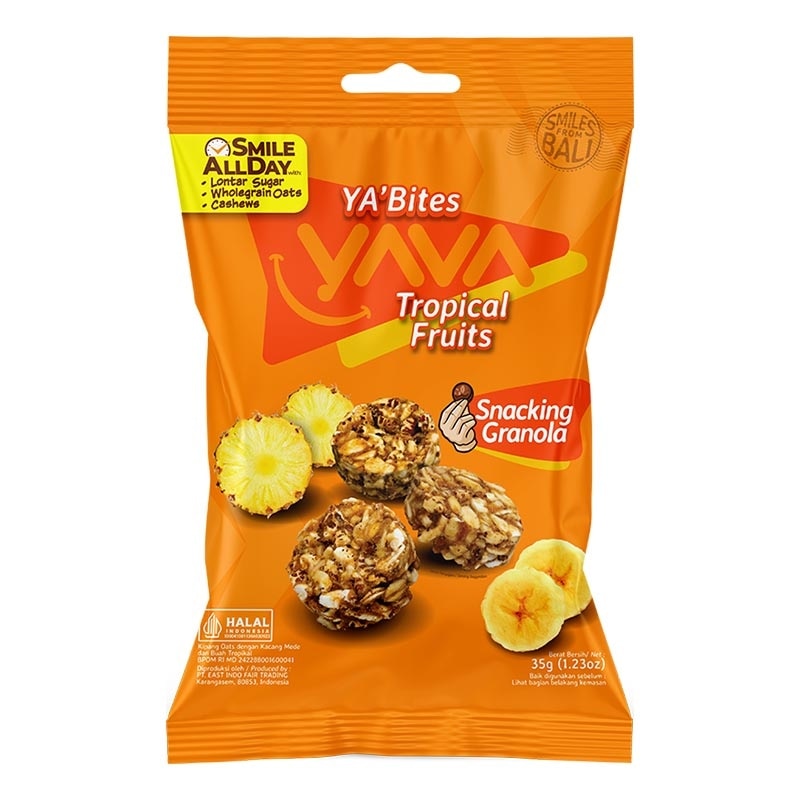 YA'Bites Tropical Fruits 35g image