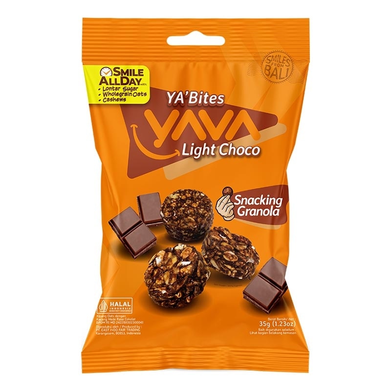 YA'Bites Light Choco 35g image