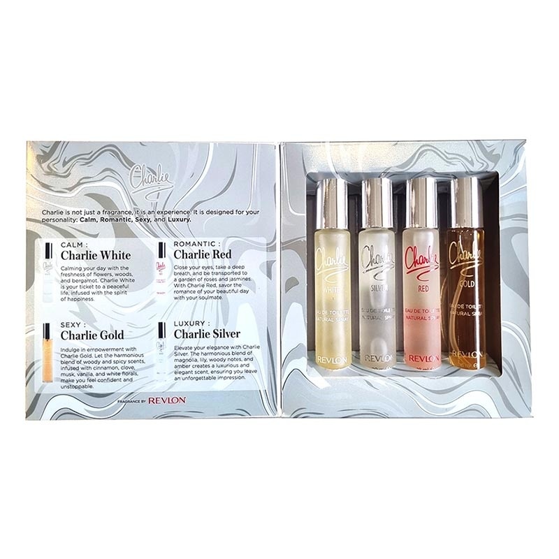 Charlie Eau de Toilette Pack Exclusive 4 x 18ml