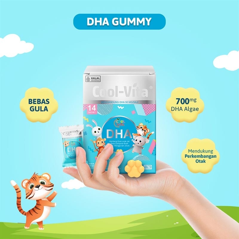 Coolvita DHA Gummy 10'S (Pouch)