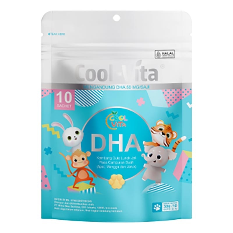 Coolvita DHA Gummy 10'S (Pouch)