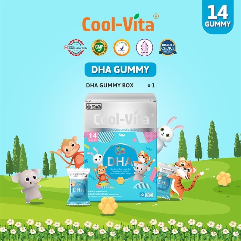 Coolvita DHA Gummy 14'S (Box)