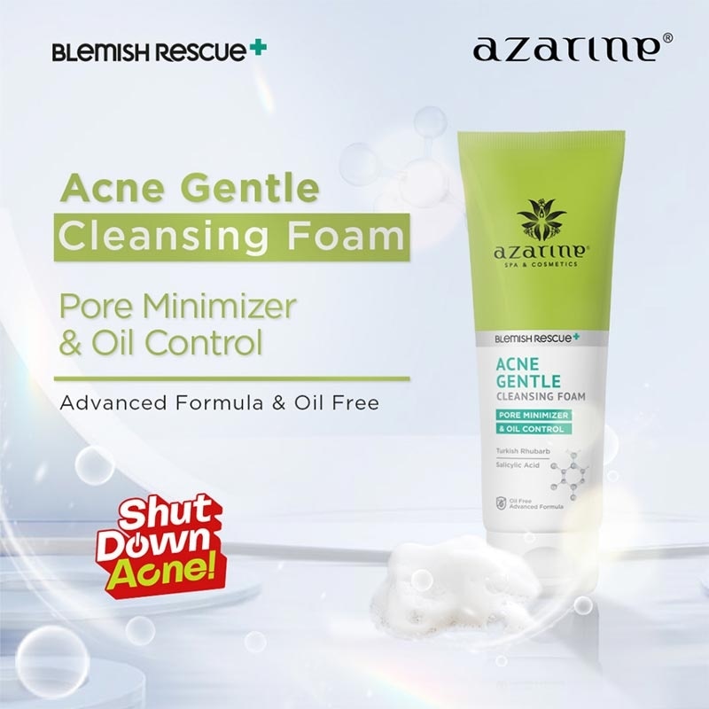 Azarine Acne Gentle Cleasing Foam 60ml