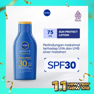 NIVEA Nivea Sun Protect & Moisture SPF30 PA+++ Lotion 75ml