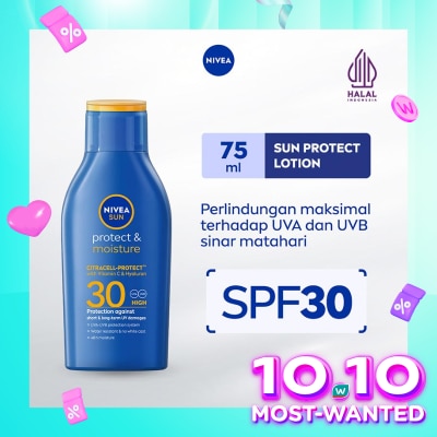 NIVEA Nivea Sun Protect & Moisture SPF30 PA+++ Lotion 75ml