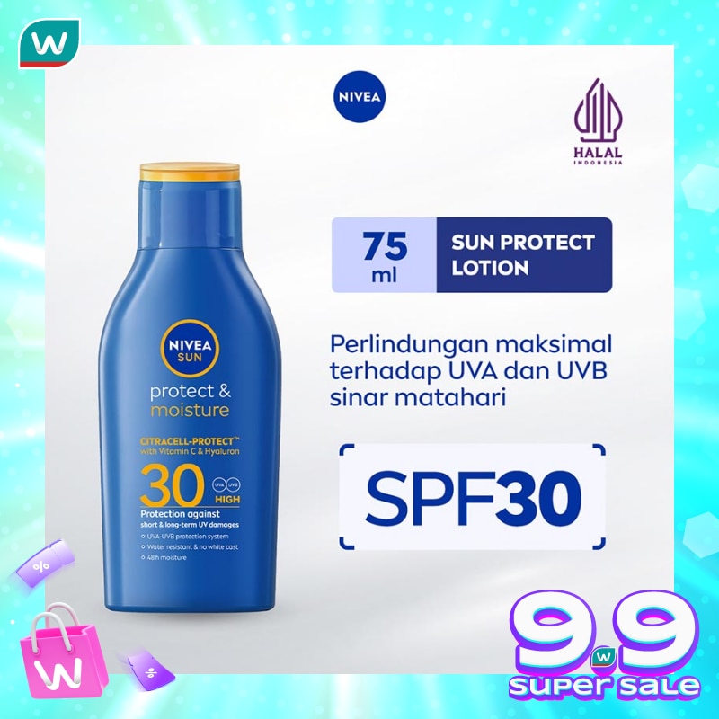 Nivea Sun Protect & Moisture SPF30 PA+++ Lotion 75ml
