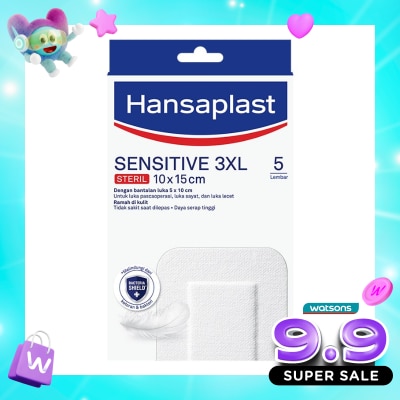 HANSAPLAST - Sensitive Steril 3XL 10 x 15cm 5'S image