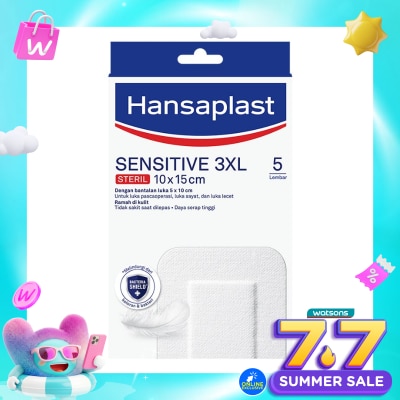 HANSAPLAST - Sensitive Steril 3XL 10 x 15cm 5'S