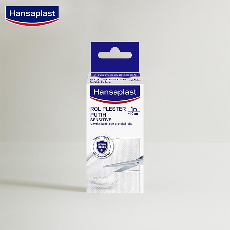 Hansaplast Rol Plester Putih 1m x 10cm