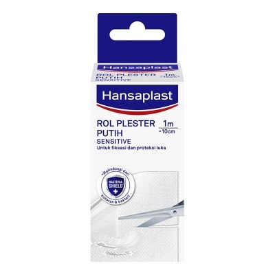 HANSAPLAST Hansaplast Rol Plester Putih 1m x 10cm