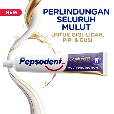 Pepsodent - Pepsodent Pasta Gigi Complete 8 Whitening 190g