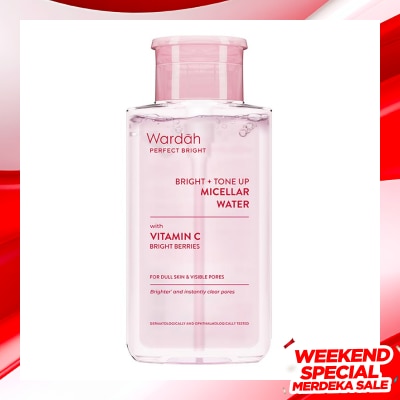 WARDAH Wardah Perfect Bright Bright + Tone Up Micellar Water 240ml