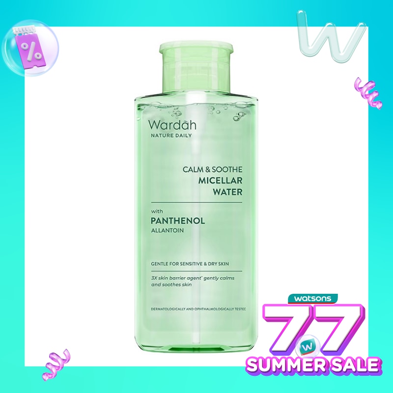 Wardah Nature Daily Calm & Soothe Micellar Water 400ml