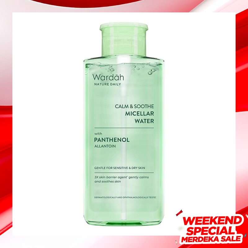 Wardah Nature Daily Calm & Soothe Micellar Water 400ml