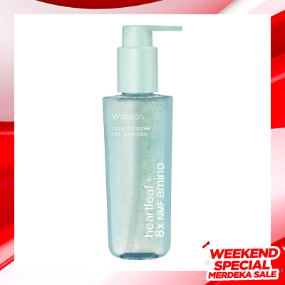 WARDAH Wardah Heartleaf + 8X NMF Amino Calm & Soothe Gel Cleanser 120ml