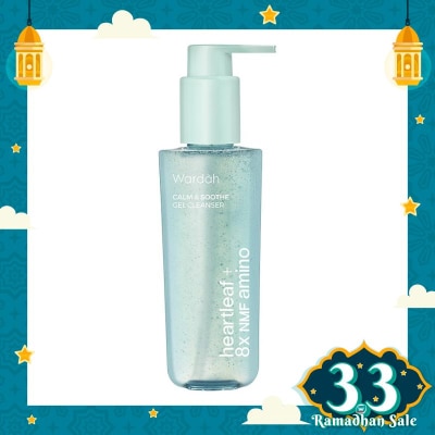 WARDAH Wardah Heartleaf + 8X NMF Amino Calm & Soothe Gel Cleanser 120ml