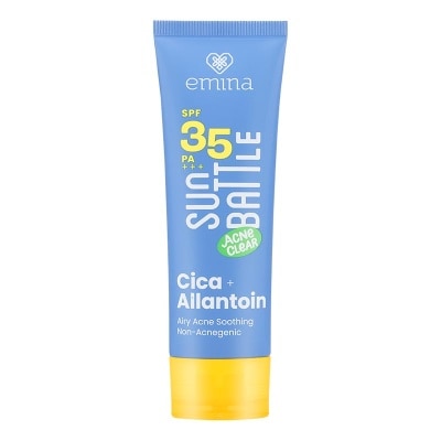 EMINA Emina Sun Battle SPF 35 PA +++ Acne Clear Cica + Allantoin Airy Acne Soothing 50ml