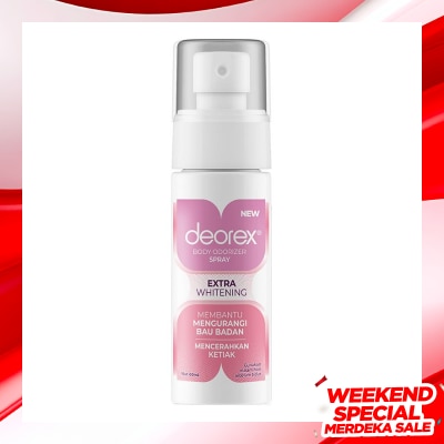 DEOREX Deorex Body Spray Extra Whitening 60ml