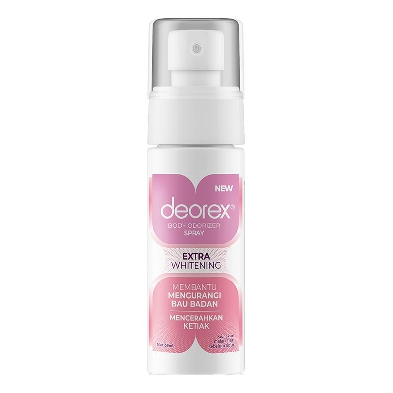 Deorex Body Spray Extra Whitening 60ml