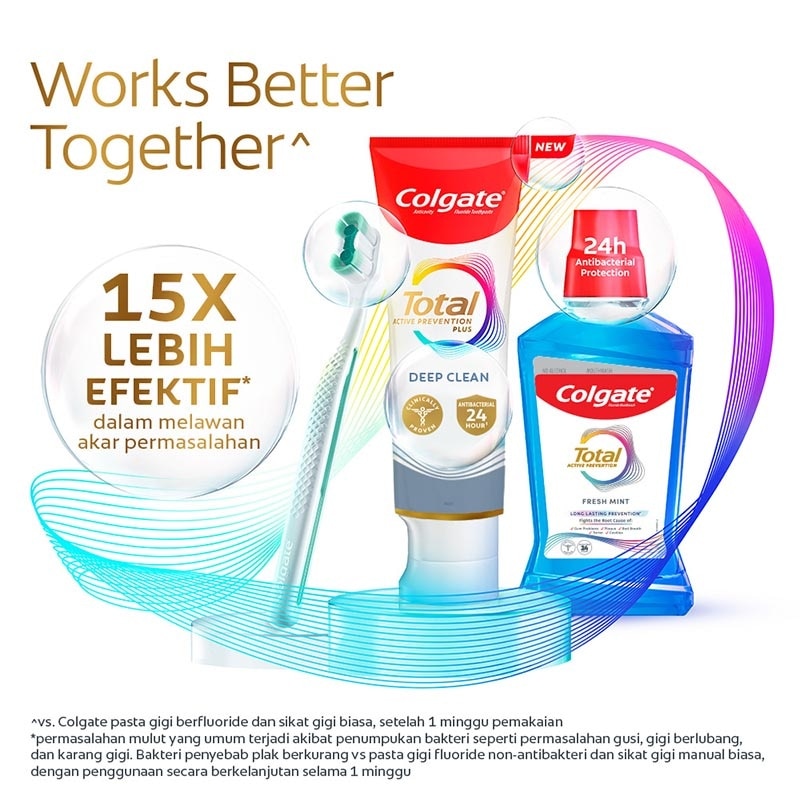 Colgate Total Deep Clean Toothpaste 150g - Pasta Gigi