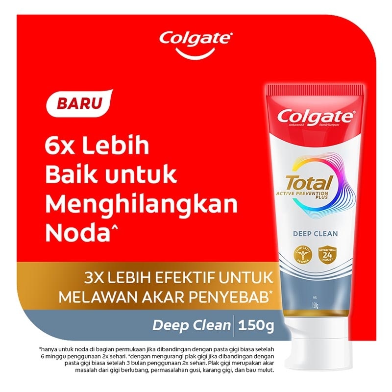 Colgate Total Deep Clean Toothpaste 150g - Pasta Gigi