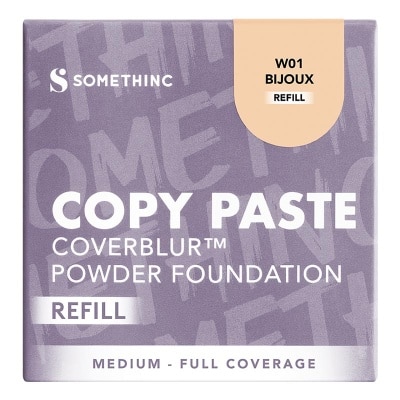 SOMETHINC Somethinc Refill Copy Paste Coverblur Powder Foundation W01 Bijoux