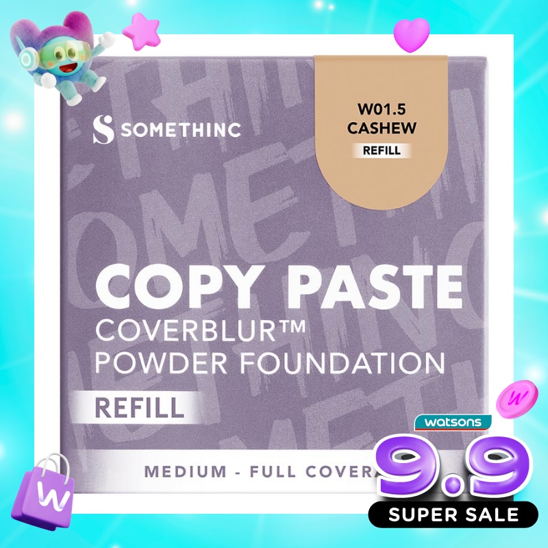 Somethinc Refill Copy Paste Coverblur Powder Foundation W01.5 Cashew image