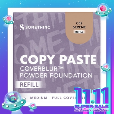 SOMETHINC Somethinc Refill Copy Paste Coverblur Powder Foundation C02 Serene