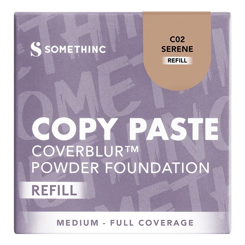 Somethinc Refill Copy Paste Coverblur Powder Foundation C02 Serene
