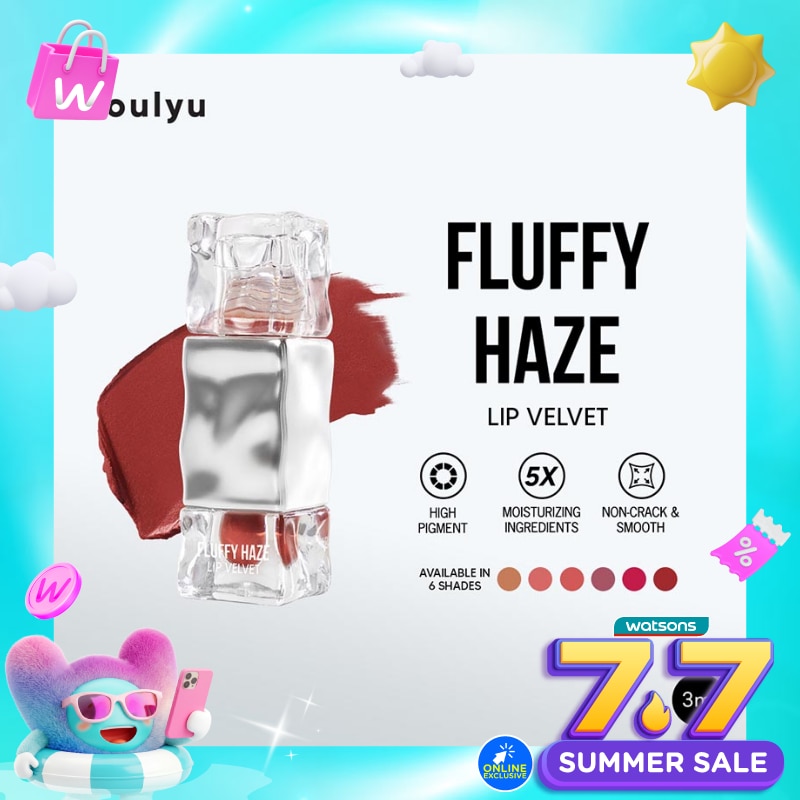 Soulyu Fluffy Haze Lip Velvet 01 Chestnut 3ml