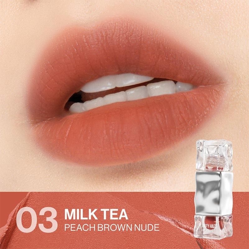 Soulyu Fluffy Haze Lip Velvet 03 Milk Tea 3ml