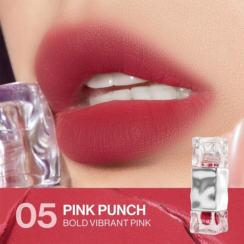 Soulyu Fluffy Haze Lip Velvet 05 Pink Punch 3ml