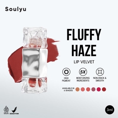 SOULYU Soulyu Fluffy Haze Lip Velvet 06 Rum Raisin 3ml